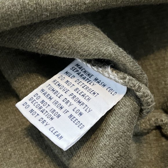 Men's Polo Ralph Lauren 1/4 Zip Sweater SZ XXL Green Cotton Pullover Casual Logo - Picture 9 of 11